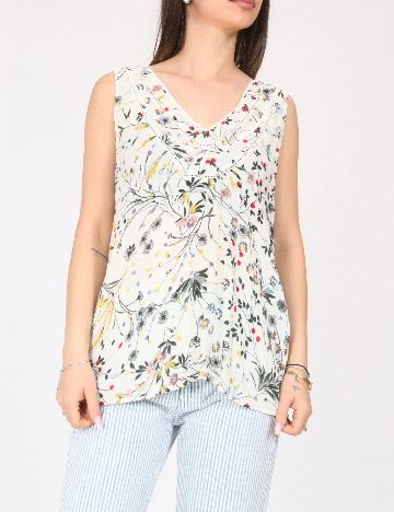 Top Zara, alb