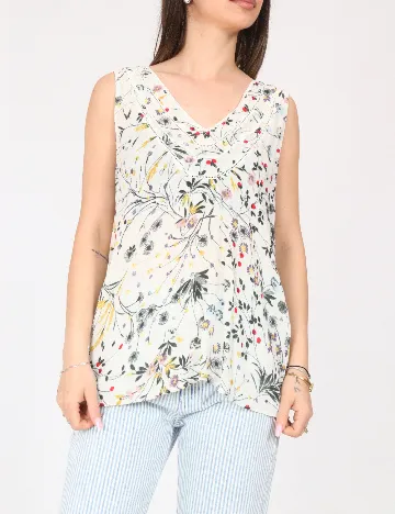 Top Zara, alb