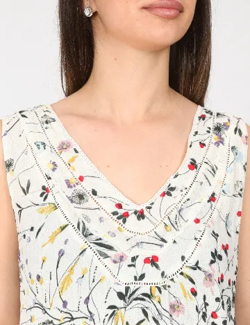 Top Zara, alb