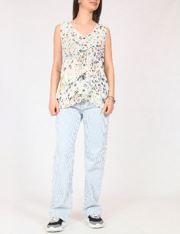 Top Zara, alb
