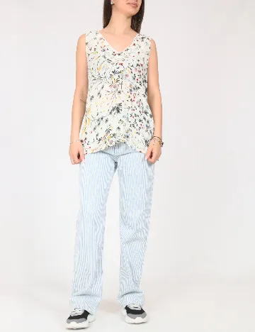Top Zara, alb