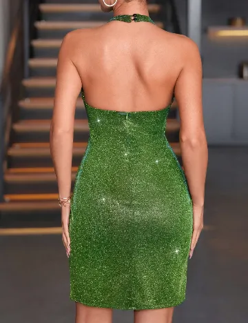 Rochie scurta SHEIN, verde