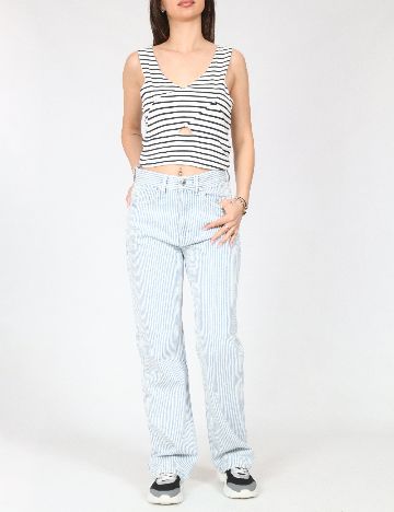 Top Bershka, alb