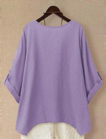 Bluza SHEIN CURVE, mov