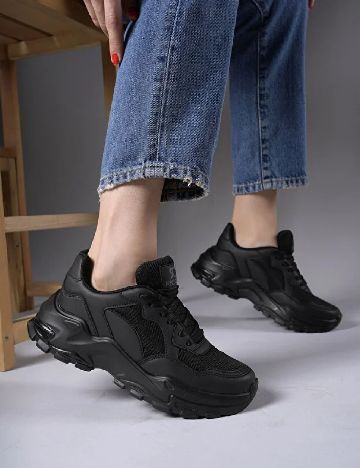Adidasi Riccon, negru