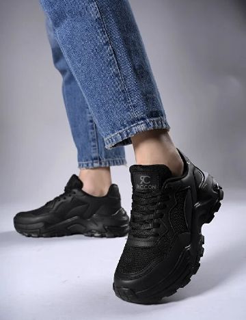 Adidasi Riccon, negru