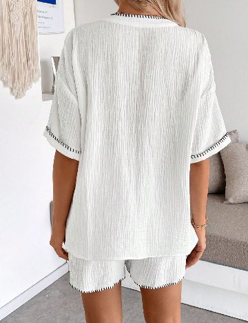 Compleu SHEIN Maternity, alb