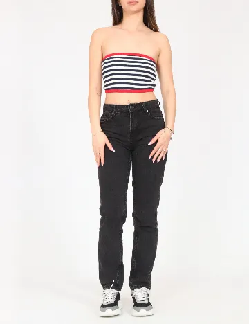 Blugi Bershka, negru