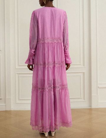 Rochie lunga SHEIN, roz