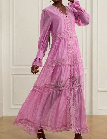 Rochie lunga SHEIN, roz