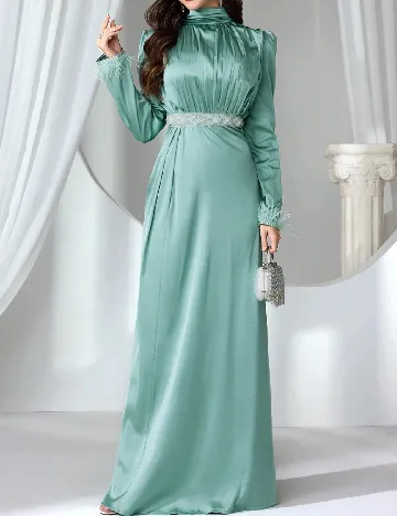 Rochie lunga SHEIN, verde
