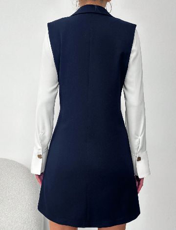 Rochie scurta SHEIN, bleumarin