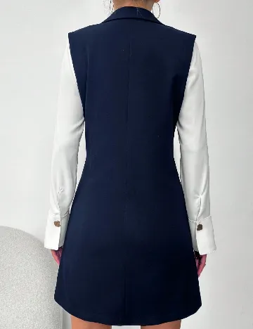 Rochie scurta SHEIN, bleumarin