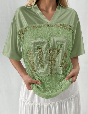 Tricou SHEIN, verde