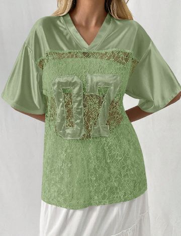 Tricou SHEIN, verde