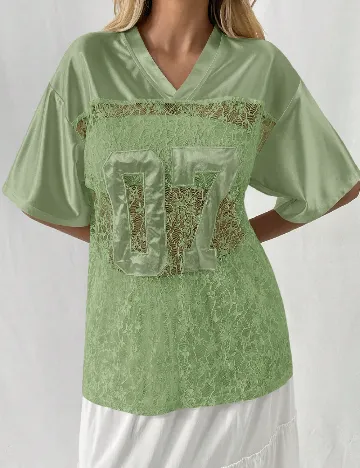 Tricou SHEIN, verde