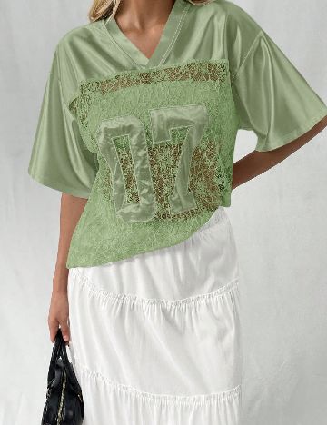 Tricou SHEIN, verde