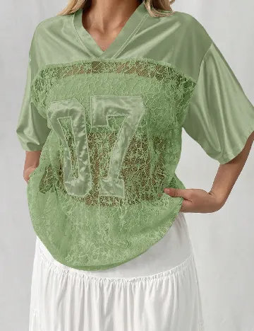 Tricou SHEIN, verde