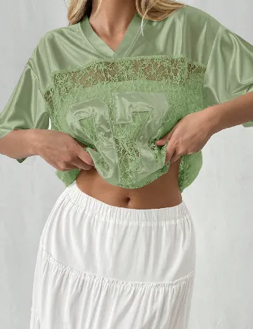 Tricou SHEIN, verde
