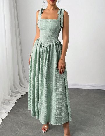 Rochie lunga SHEIN, verde