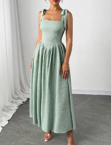 Rochie lunga SHEIN, verde