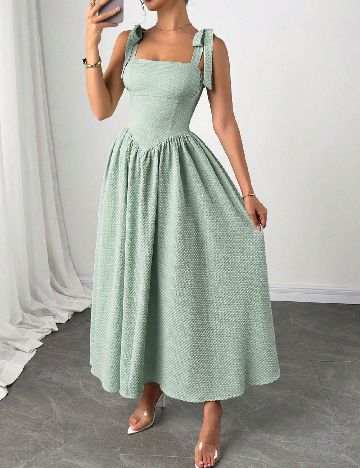 Rochie lunga SHEIN, verde