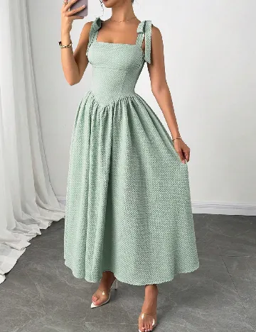 Rochie lunga SHEIN, verde