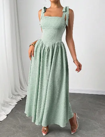 Rochie lunga SHEIN, verde