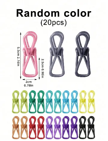 Set cleme fixare SHEIN, mix culori