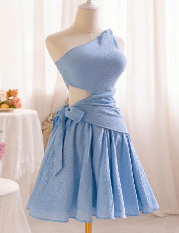 Rochie scurta SHEIN, albastru
