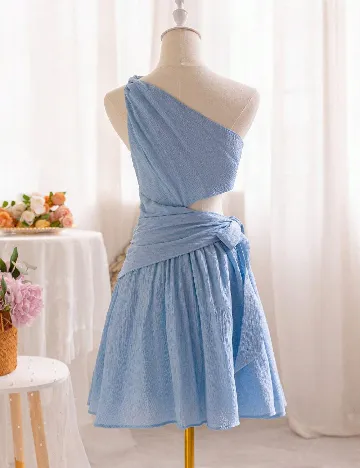 Rochie scurta SHEIN, albastru