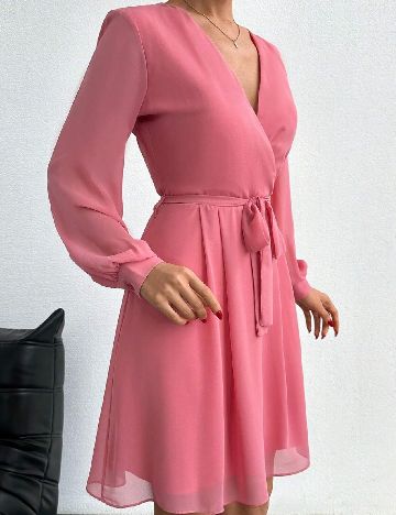 Rochie scurta SHEIN, roz