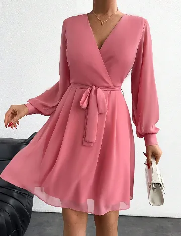 Rochie scurta SHEIN, roz