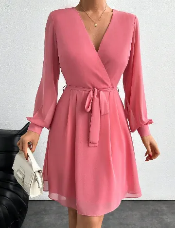 Rochie scurta SHEIN, roz