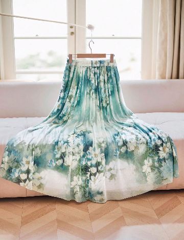 Fusta SHEIN, floral print