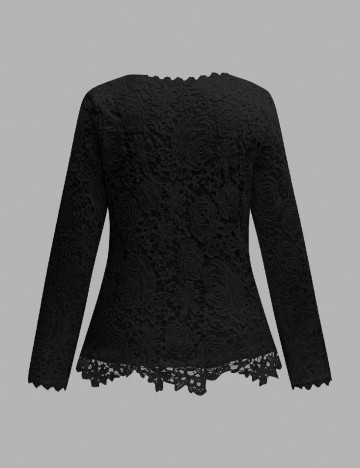 Bluza SHEIN CURVE, negru