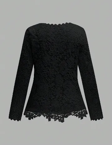 Bluza SHEIN CURVE, negru