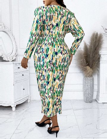 Rochie medie SHEIN CURVE, mix culori