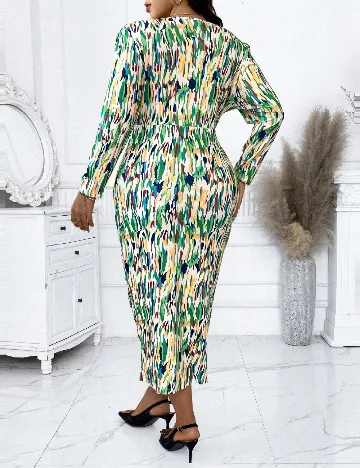 Rochie medie SHEIN CURVE, mix culori