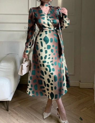 Rochie medie SHEIN, mix culori
