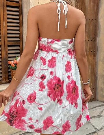Rochie scurta SHEIN Maternity, floral print