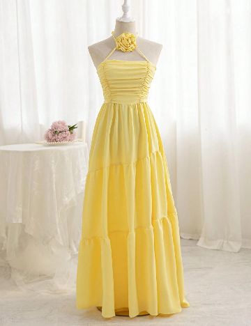 Rochie lunga SHEIN, galben