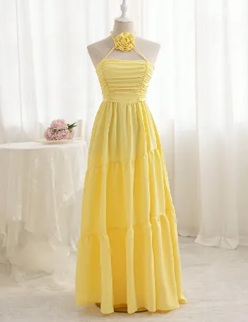 Rochie lunga SHEIN, galben