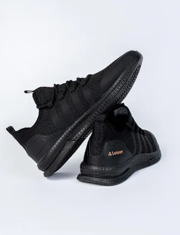 Adidasi Letoon, negru