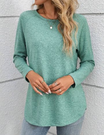 Bluza SHEIN, verde