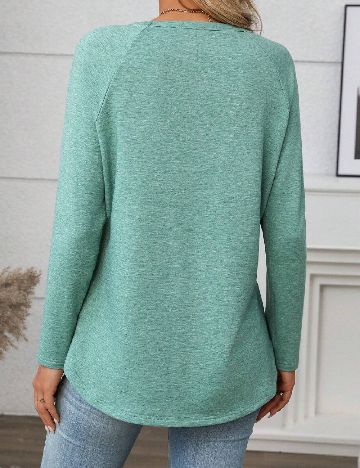 Bluza SHEIN, verde