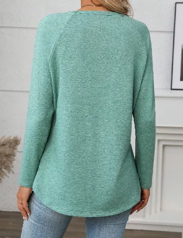 Bluza SHEIN, verde