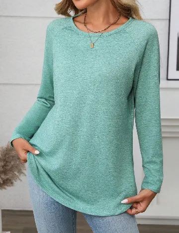 Bluza SHEIN, verde