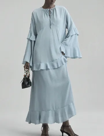 Rochie lunga SHEIN, gri