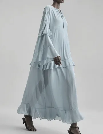 Rochie lunga SHEIN, gri